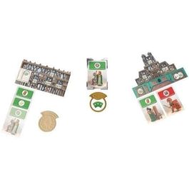 Asmodee 7 Maravillas de los Arquitectos: Expansión Medallas (Ex) | Incluye Coliseo de Roma, Zigurát de Ur, Tokens y Objetivos