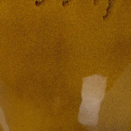 Jarrón Mostaza Cerámica Decoración 39,50 X 39,50 X 60 cm