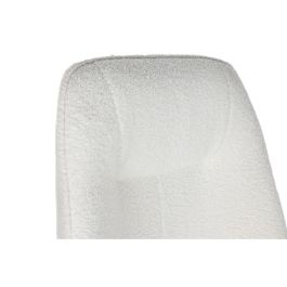 DKD Home Decor Sillón Mecedora Scandi Borreguito Poliéster Metal Blanco Dorado 73x75x97 cm DKD Home Decor Sillón Mecedora Scandi Borreguito Poliéster Metal Blanco Dorado 73x75x97 cm