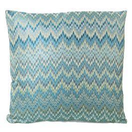 Cojín Alexandra House Living Azul Textil 43 x 43 cm