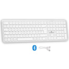 Teclado inalámbrico Bluetooth - BLUESTORK - MAC - Tamaño completo - Compatible con Mac - Blanco Precio: 55.78999998. SKU: B157K25NBX