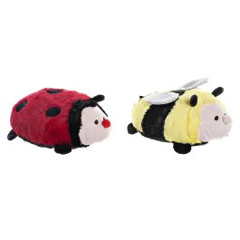 DKD Home Decor Peluche Kids Poliéster Surtido Varios Colores 30x26x15 cm Pack 4 Unidades