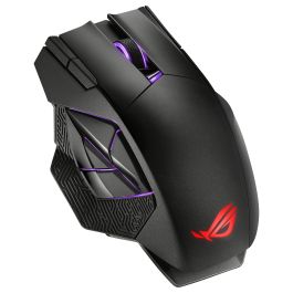 ASUS ROG Spatha X Ratón Gaming Óptico Inalámbrico RF + USB-C 19000 DPI Negro