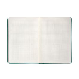 Cuaderno Con Gomilla Antartik Notes Tapa Dura A4 Hojas Cuadricula Verde Aguamarina 100 Hojas 80 gr