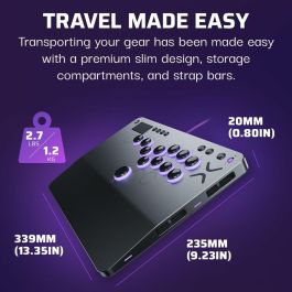 Victrix Pro KO Joystick de combate sin palanca para Playstation - Gris