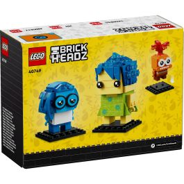 LEGO BrickHeadz - Alegría, Tristeza y Desagrado - Personajes Inside Out de Disney Pixar