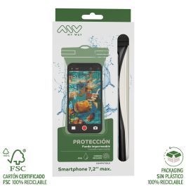 myway funda acuática universal Floating IPx8 hasta 7,2" negra