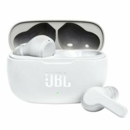 Auriculares Bluetooth con Micrófono JBL JBLW200TWSWHT Blanco Auriculares Bluetooth con Micrófono JBL JBLW200TWSWHT Blanco