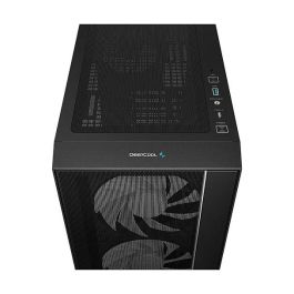 Deepcool MATREXX 55 Mesh V4 C Midi Tower Schwarz Negro ATX, Micro ATX, Mini-ITX para Juego con Ventana Lateral y Panel de Vidrio Templado