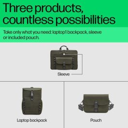 HP Mochila para Portátil de 15.6 Pulgadas Modular