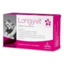 Longivit Complemento Mujer +40 años, Vitaminas K2, D, DHA, Selenio - Ayuda masa ósea, memoria, visión, piel - 30 Cápsulas Precio: 31.8899999. SKU: B1BVZ9296H