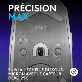 Logitech Ratón Inalámbrico Gaming G309 con Sensor HERO 25K y Tecnología LIGHTSPEED