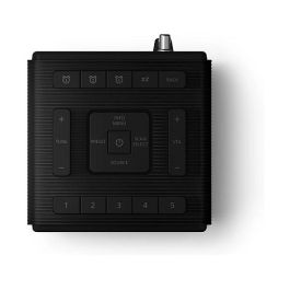 Philips TAR5100/10 Reloj Despertador Digital Negro con Radio DAB/FM y Bluetooth 5.3