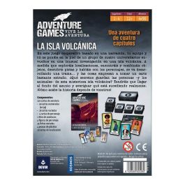 Devir Juego de Mesa Adventure Games: La Isla - Cooperativo, 1-4 Jugadores, +12 Años
