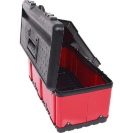 KS TOOLS Caja de Herramientas Desmontable Bimateriales Metal PVC 58.2x29.8x25.5cm, Carga Máx. 30 kg, con Candado y Cubierta Antideslizante KS TOOLS Caja de Herramientas Desmontable Bimateriales Metal PVC 58.2x29.8x25.5cm, Carga Máx. 30 kg, con Candado y Cubierta Antideslizante