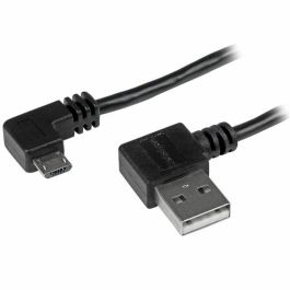 Cable USB a Micro USB Startech USB2AUB2RA2M Negro