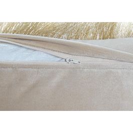 DKD Home Decor Cojin Moderno de Poliester con Flecos y Cremallera Oculta 10 x 30 x 50 cm
