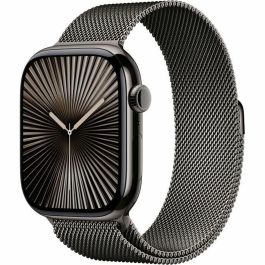 Apple Watch Series 10 GPS + Cellular - 46 mm - Caja de titanio color pizarra - Correa Milanese Loop color pizarra - S/M Precio: 1102.78999974. SKU: B1HTTCP4A8