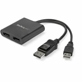Splitter DisplayPort Startech MSTDP122DP Negro 4K Ultra HD Precio: 66.50000038. SKU: S55057612