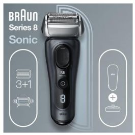Braun Rasuradora Series 8 8413s Wet&Dry con SensoFlex y Recortadora – Afeitadora Eléctrica de Láminas