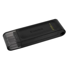 Kingston DataTraveler 70 256 GB USB Tipo C 3.2 Gen 1 Negro DT70/256GB Kingston DataTraveler 70 256 GB USB Tipo C 3.2 Gen 1 Negro DT70/256GB
