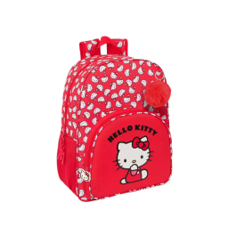 Mochila Escolar Hello Kitty Iconic Blanco Rojo 33 x 42 x 14 cm Precio: 21.49999995. SKU: B1A9SB2XSN