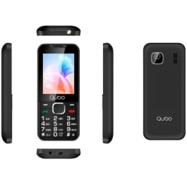 Teléfono Móvil Qubo X-240BK para Personas Mayores/ Negro Precio: 23.50000048. SKU: B1ADLKCQVA