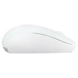 ASUS MD101 Ratón Óptico Inalámbrico RF Wireless + Bluetooth 2400 DPI Blanco