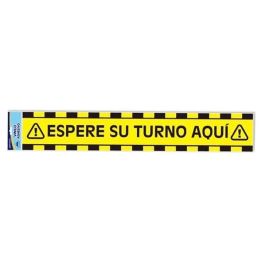 Bismark Vinilo Adhesivo Rectangular 85x14 cm "Espere Su Turno Aquí" Precio: 1.49999949. SKU: B1BFBY93YQ