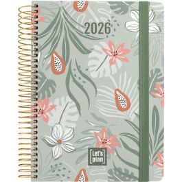 Agenda Anual (2026) Grafoplas Design Espiral Tapa Extra Con Goma A5 210X150 D/P Eden Precio: 13.98999943. SKU: B1DLW9E6MM