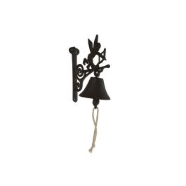 Campana Home ESPRIT Marrón Negro Hierro 16,5 x 10 x 21 cm Campana Home ESPRIT Marrón Negro Hierro 16,5 x 10 x 21 cm