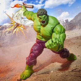 Hasbro Figura Marvel Legends Maximum Series Hulk Coleccionable 15cm Articulada con 11 Accesorios y Cabezas Intercambiables