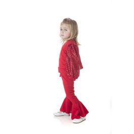 Creaciones Llopis Disfraz Infantil Carrá T-1 3-5 Años Pantalón y Camisa Rojo