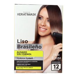 Keratimask Kit Alisado Brasileño Sin Formol con Ácido Hialurónico y Keratina para Todo Tipo de Cabellos Precio: 10.50000006. SKU: SBL-ART12732
