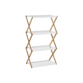 Estanteria Basicos DKD Home Decor Blanco Natural 29 x 89.5 x 50.5 cm (2 Unidades)