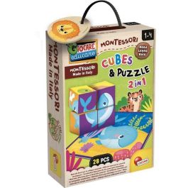 Juego de asociación de madera y cartón - LISCIANI - Destreza y observación Juego de asociación de madera y cartón - LISCIANI - Destreza y observación