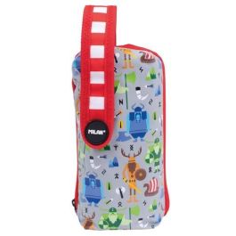 Milan Kit 4 Estuches Serie Especial Vikings con Contenido, Material Escolar Organizado, Poliéster, 22.5 x 11.5 x 11 cm Precio: 27.50000033. SKU: B18KVVA68V