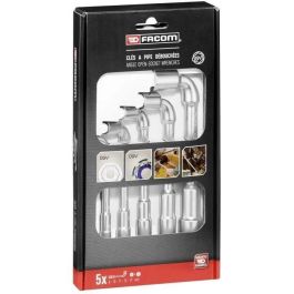 FACOM Juego de 5 llaves de tubo + 5 llaves OVG sin corcho FACOM Juego de 5 llaves de tubo + 5 llaves OVG sin corcho
