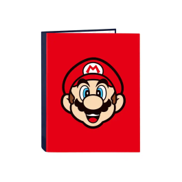 Safta Carpeta de Anillas Folio Super Mario Mamma Mia Carton Forrado 4 Anillas 25mm Precio: 11.49999972. SKU: B17J82CS2Z