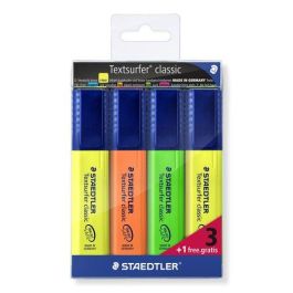 Marcador Fluor Staedtler 364 Textsurfer Classic Surtido Estuche De 4 (3+1 Regalo) Precio: 4.58999948. SKU: B1FRGPASF9