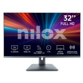 Nilox Monitor Desktop 32" Full Hd, Ips, Hdmi, Vga, 5Ms