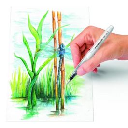 Staedtler 949 BK-1-C Blíster con un Pincel Redondo Fino de Agua para Artistas