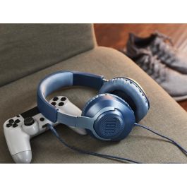 JBL Harman Quantum 100 Auriculares Gaming Over-Ear con Micrófono Extraíble, Sonido Envolvente, Negro