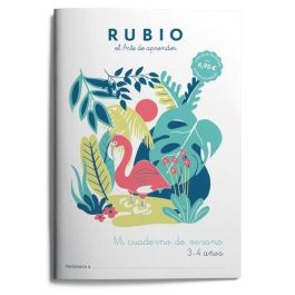 Cuaderno Rubio A4 Mi Cuaderno De Verano 3-4 5 unidades Precio: 28.49999984. SKU: B1CXJSJJN9