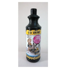 CSI Urine Lavado de alfombras 1L - Limpiador y eliminador de olores de orina para animales, superficies resistentes al agua