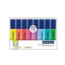 STAEDTLER Textmarker Textsurfer classic, Set 8 Rotuladores Fluorescentes Colores Surtidos, Punta Cincel 1-5mm, Recargable Precio: 23.94999948. SKU: B13QFS8PWY
