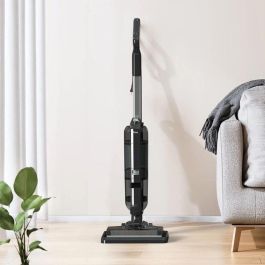 Livoo DOH143 CLEAN'UP Aspiradora escoba con cable 600W, 2 en 1, 15kPa, 80dB, 2 depósitos, Gris