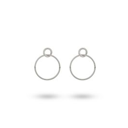Pendientes Mujer 24KAE 42409S Plateado Precio: 118.49999964. SKU: B1E7T8DRT3