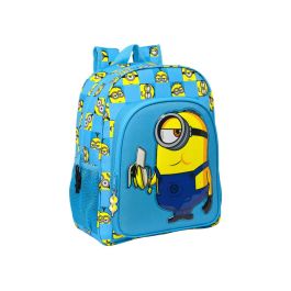 Cartera Escolar Safta Minions Minionstatic Mochila Junior Adaptable A Carro 320x120x380 mm Precio: 27.50000033. SKU: S4306298