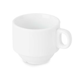 Taza Porcelana Apilable 90 Ml Vessia 8X5CM (48 Unidades) Taza Porcelana Apilable 90 Ml Vessia 8X5CM (48 Unidades)